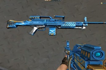 Đột Kích: Cận cảnh bộ sưu tập vũ khí mới có tên Knight Blue ở server Trung Quốc