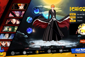 Trải nghiệm Bleach Online trước ngày ra mắt tại Việt Nam