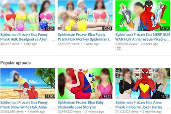 Sự thật về loạt clip phản cảm dán mác "dành cho trẻ em" trên Youtube gần đây