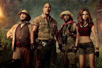 Jumanji - Tựa phim hài đình đám của The Rock dự kiến thống trị bảng xếp hạng trong thời gian tới