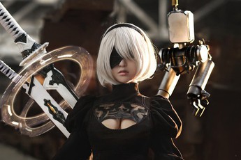 Mãn nhãn với cosplay Nier: Automata "chuẩn không cần chỉnh"