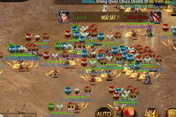 Âm thầm mở Alpha Test, Vô Địch Tam Quốc vẫn có hàng ngàn game thủ tham gia Quốc Chiến