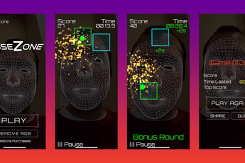 NoseZone - Tựa game độc đáo dùng khuôn mặt để điều khiển trên iPhone X