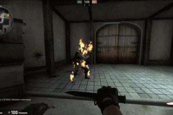 Cách luyện 'dao lửa', chém phát cháy luôn trong game CS:GO, bạn đã thử chưa?