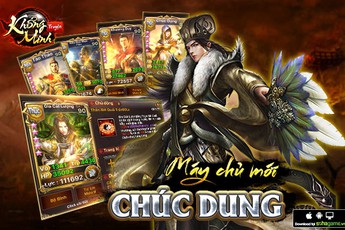 Ra mắt server Chúc Dung, Khổng Minh Truyện tặng Gift Code giá trị