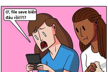 Game thủ nào cũng vậy, bị xóa mất file save là nổi điên thế này đây