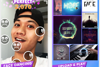 Đây là game vũ đạo đang gây sốt khi bắt người chơi nhảy bằng...."biểu cảm khuôn mặt"