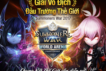 Bất ngờ đại diện Việt Nam lọt vào chung kết thế giới đấu trường Summoners War