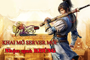 Khai mở server mới, Song Long Đại Chiến tặng ngay Giftcode giá trị