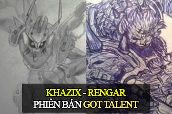 Chết cười khi game thủ thi Got Talent: Vẽ Khazix, thi chăn trâu, sửa xe, thậm chí thi... cào thẻ