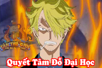 Đồng hành cùng sĩ tử, cộng đồng One Piece chế ảnh siêu “độc” chúc phúc mùa thi
