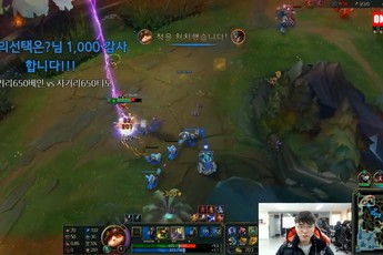 Faker đã thốt lên câu gì khi đánh Teemo bị "úp sọt" trên Top nhưng vẫn lật kèo giết cả 2 người!