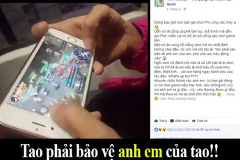 Nữ game thủ đi ăn cùng người yêu mà lại đến giờ Phe chiến: “Tao phải bảo vệ anh em của tao, phe của tao, mày đừng cản!”