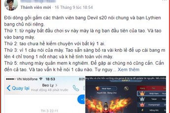 Top server bị anh em "cắn" ngược, tuyên bố: "Bang mày gặp đâu tao F9 ở đó!"