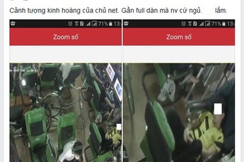 Chủ quán net Việt chia sẻ hình ảnh 'kinh hoàng' tại phòng máy của mình