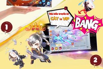 Tiên Kiếm Truyền Kỳ - Game nhập vai tiên hiệp "cày chay lên VIP" đầu tiên ở Việt Nam