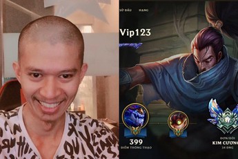 Vừa cắt tóc xong, QTV đổi tên  in-game LMHT, quyết tâm lên Thách Đấu trong Tết này