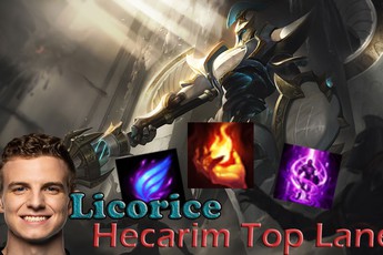 LMHT: Hướng dẫn quẩy rank mùa CKTG với Hecarim đường trên theo phong cách của C9.Licorice