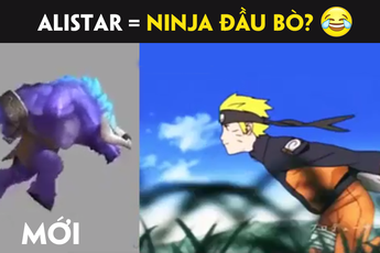 Nghi vấn nhân viên thiết kế Riot là fan cứng Naruto, sửa dáng chạy Alistar như Ninja làng Lá