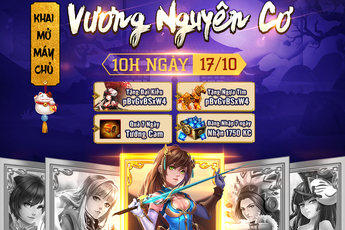 Đua top server mới Vương Nguyên Cơ cùng 2000 Giftcode của Tam Quốc Liên Kích