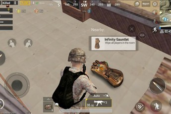 Người chơi PUBG Mobile nghĩ gì khi Găng Tay Vô Cực xuất hiện trong game?