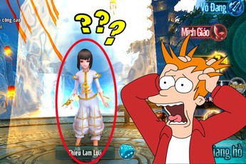 Thiếu Lâm Loli? Game kiếm hiệp bây giờ "lầy" đến vậy luôn?