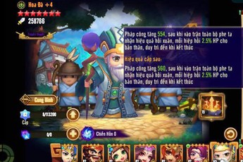 Game thủ đầu tiên sở hữu Hoa Đà max 7 sao: "Chỉ 2 skill đã đủ tiễn Lưu Bị về vườn"