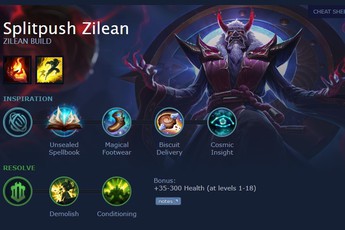 LMHT: Chỉ dùng Zilean đường trên với chiến thuật đẩy lẻ, game thủ này đã cán mốc Kim Cương với tỷ lệ thắng hơn 76%