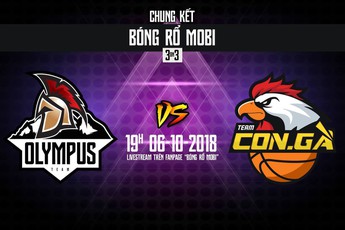 Bóng Rổ Mobi: Đừng bỏ lỡ trận chung kết hấp dẫn 3on3 Tournament vào lúc 19h ngày 6/10