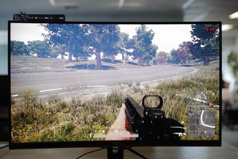 Cận cảnh AOC C32G1 tại Việt Nam: Màn hình chơi PUBG to đùng siêu ngon, giá rẻ giật mình