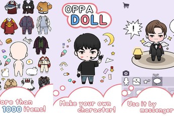 Điều gì khiến Unnie Doll và Oppa Doll thay nhau đứng đầu BXH Appstore tuần qua?