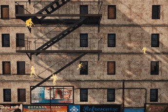 Độc đáo tựa game 2D S.W.AT. - PUBG 'dẹt' chơi trên tòa chung cư với chế độ nhìn xuyên tường