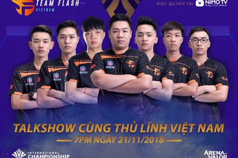 Cơ giao hội lưu cùng Team Flash trước giờ lên đường cùng hàng chục phần quà give away giá trị