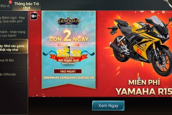 Liên Quân Mobile: CHẤN ĐỘNG, người duy nhất trúng xe Yamaha R15 đã nghỉ game