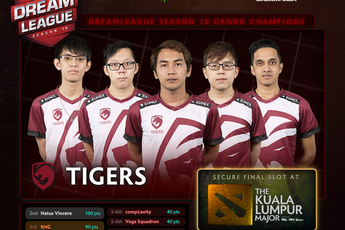 Những chú hổ DOTA 2 Đông Nam Á gầm vang nơi trời Âu với chức vô địch Dream League Minor
