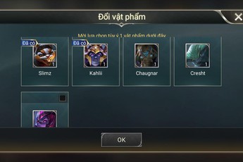 Liên Quân Mobile: Garena lại tặng 5 tướng vĩnh viễn cho game thủ xem livestream