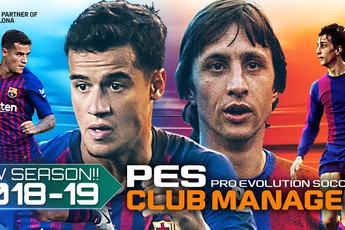 Pes Club Manager đã cập nhật mùa giải 2018/2019, còn đợi gì nữa mà không chơi nhỉ