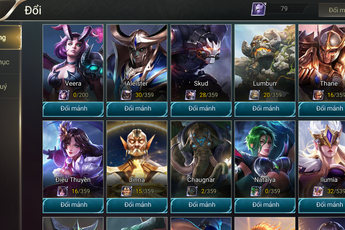 Liên Quân Mobile: Ngại đám "trâu cày", Garena không dám làm mới Shop đổi mảnh?