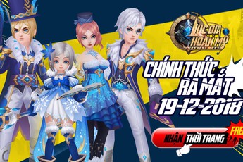 Lục Địa Hoàn Mỹ Mobile: MMORPG đẹp ngây ngất chính thức ra mắt 19/12,tặng Giftcode đua TOP iPhone XS