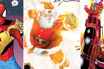 Đừng bất ngờ, ông già Noel đã từng sở hữu Găng tay Vô cực và "bán hành" cho các siêu anh hùng đấy