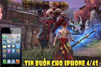 Tin buồn cho các fan đang hóng Cẩm Y Vệ: Ít nhất phải iPhone 5s trở lên mới đủ để “chiến” bom tấn MMORPG đồ họa khủng này