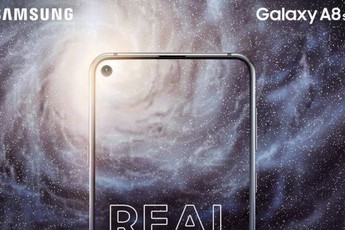 Galaxy A8s bất ngờ xuất hiện trên TENAA, camera hơi lồi, đặt dọc giống iPhone X, cảm biến vân tay sau lưng