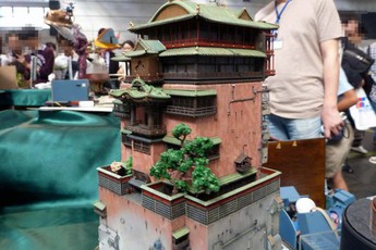 Ấn tượng với mô hình nhà tắm trong Spirited Away do 1 fan hâm mộ tạo ra