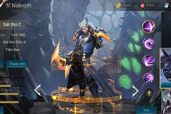 Liên Quân Mobile: Trang phục Siêu Việt của Nakroth, Murad và Ngộ Không là skin được tiến hóa?