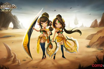 Hé lộ hai chị em song sinh đến từ sa mạc gây bão trong Summoners War