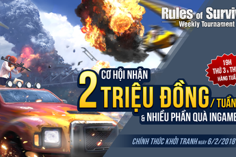 Hot! Giải đấu ROS mobile hàng tuần dành cho game thủ Việt
