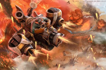 DOTA 2 7.09: Sự trở lại đầy ngoạn mục của ông già lái máy bay Gyrocopter