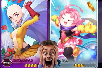 Cạn lời khi “thánh phồng” Saitama bị biến thành nữ trọc đầu, Ma Bư thành… bé gái trong game Manga