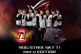 ROG Strix SKT T1 Hero Edition - Laptop chơi game khủng có cả chữ ký của "Quỷ vương" Faker, cả Việt Nam chỉ có 10 chiếc thôi!