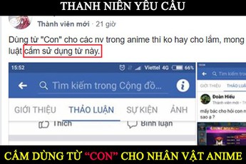 Đề nghị cấm dùng từ “con” cho các nhân vật game, thanh niên bị cả cộng đồng lao vào chửi là “fan cuồng”